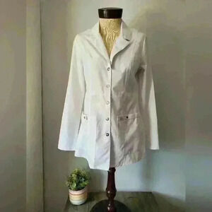 Dickies lightweight white  jacket. Size small.
